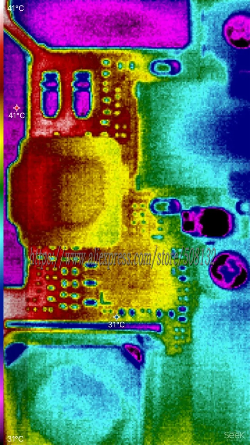 Заказной Seek термальный компактный PRO/компактная камера изображения для смартфона Материнская плата PCB Быстрая диагностика устройства