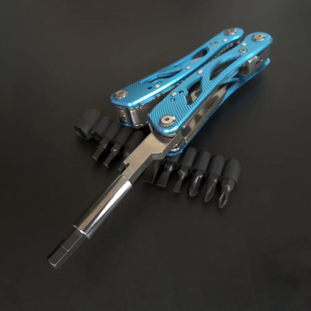 

Outdoor multi-function pliers repair knife folding screwdriver set handheld multi-tool mini folding pocket portable fishing