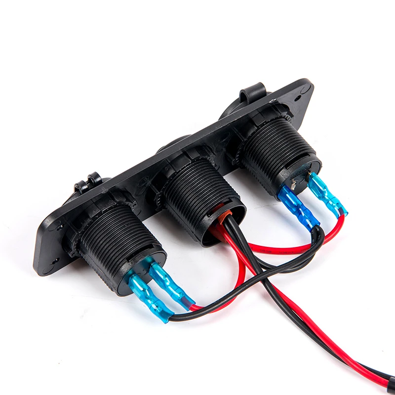 12/24 V 5 V/4.2A автомобиля Зарядное устройство вилка мотоцикла двойной USB адаптер +