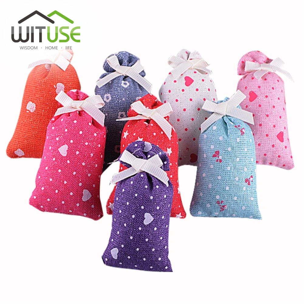 2016 Hot Sale Fragrant Scent Room Basket Closet Lavender Rose Tulip Smell Clean Air Bag Sachet 8 Special Smells