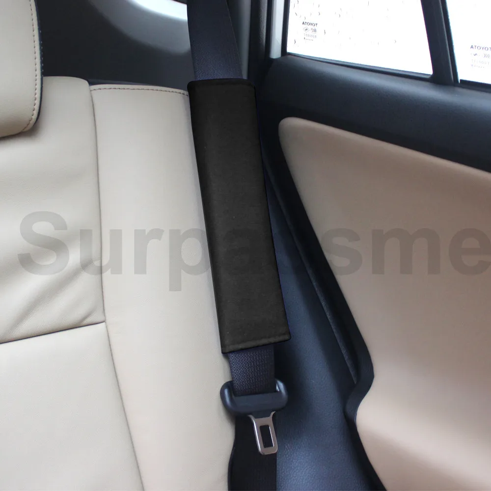 Fashion Car Seatbelt Shoulder Pad Comfortable Driving Seat Belt Vehicle Soft Plush Auto Seatbelt Strap Harness Cover