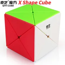 Qiyi X Magic Cube стикер меньше 3x3x3 X форма кубик mofangge наклейка-пазл обучающее образование Cubo Magico игрушки для детей