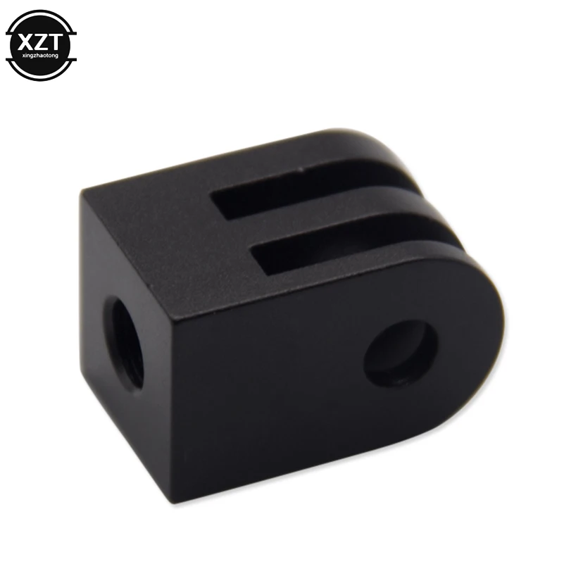 1PCS Universal CNC Aluminum Alloy Mini Tripod Mount Outdoor Sports Camera Base Adapter for GoPro SupTig All 1/4" Screw Monopod mini tripod camera tripod metal mini tripod stand camera tripod mount tripod screw mount adapter