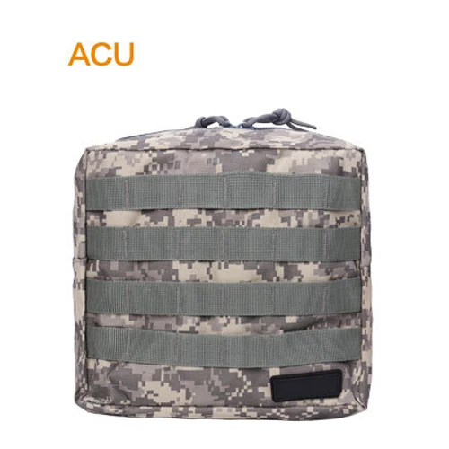 8 цветов армейский Военный Молл тактический дампа капля ноги панель Утилита сумка для пейнтбола страйкбол хранения журнал камуфляж поясная сумка - Цвет: ACU