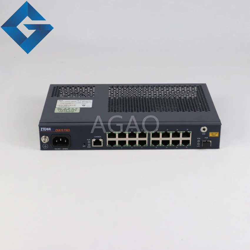 Оригинальный Новый ZTE ZXA10 F803G 16 GPON ONU гигабитный пассивный доступ к волокну