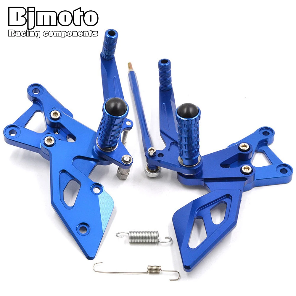 BJmoto R25 R3 CNC алюминиевая подставка для ног регулируемый задний Набор Yamaha YZF 2013 2020 Yzf