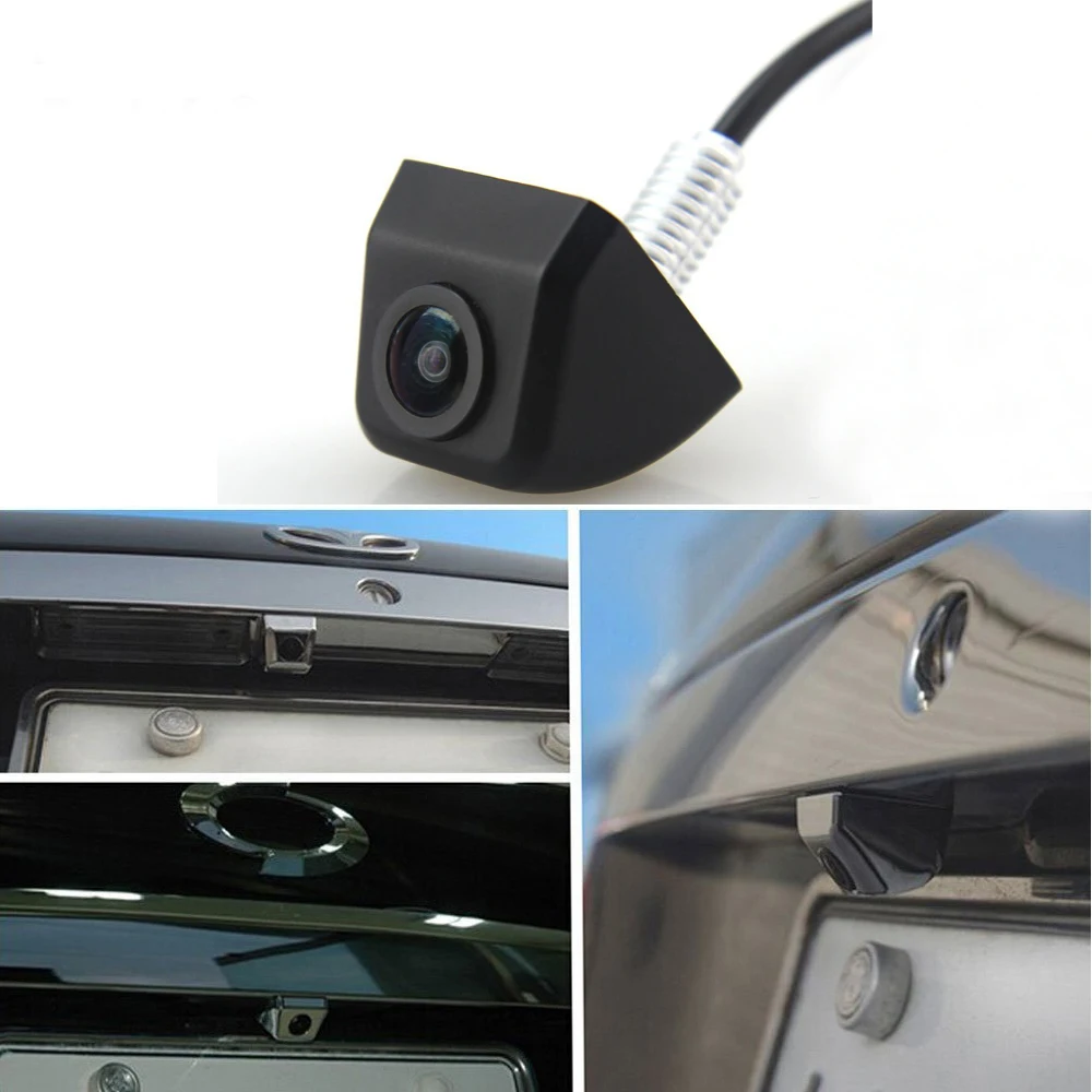 AMPirme Автомобильная камера заднего вида, Автомобильная камера заднего вида, монитор для парковки CCD HD, мини-камера заднего вида, парковочная камера заднего вида