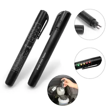 

Hot Car Brake Fluid Tester Pen with 5 LED Indicator Light Auto Vehicle Automotivo Brake Oil Diagnostic Tool Testing Tools Device