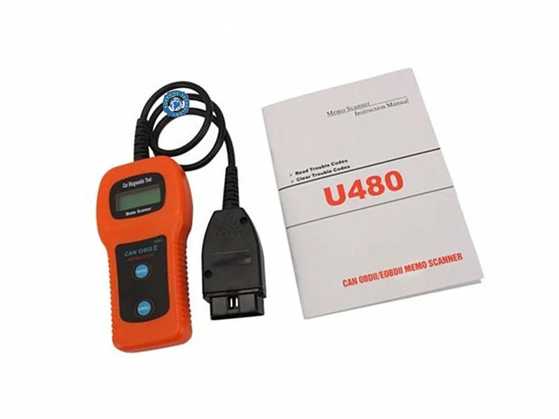 U480 OBD2 подключению CAN-шины/двигатель считыватель кода Memoscan U480 OBD2 OBDII автомобиля или Грузовик Авто для диагностики двигателя сканер