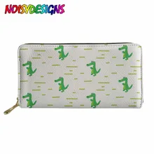 Динозавр тираннозавр женские кошельки женский держатель для карт для девочек молния для кармашка для монет Детский рюкзак Длинный кошелек из искусственной кожи