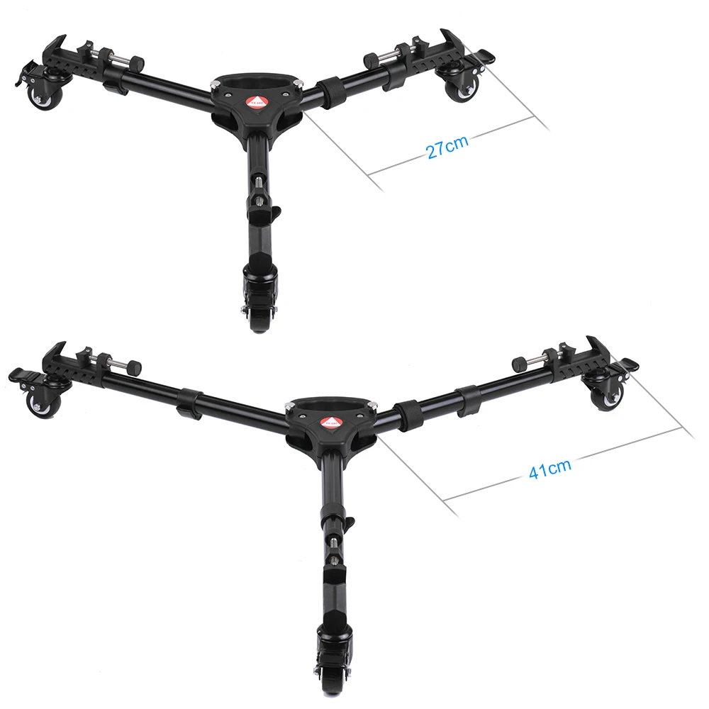Kingjoy VX 600 Pro 3 колеса штатива складной штатив для камеры с опорной подставкой