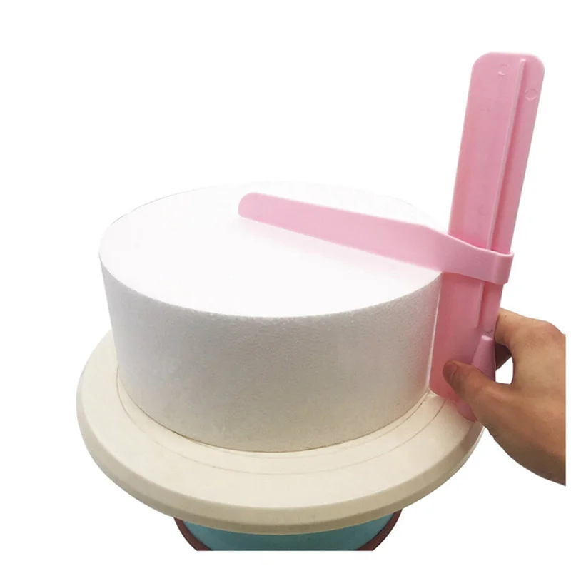  Cream cake scraper smoother adjustable fondant spatulas Edge Side Smoother Polisher Tool sugarcraft