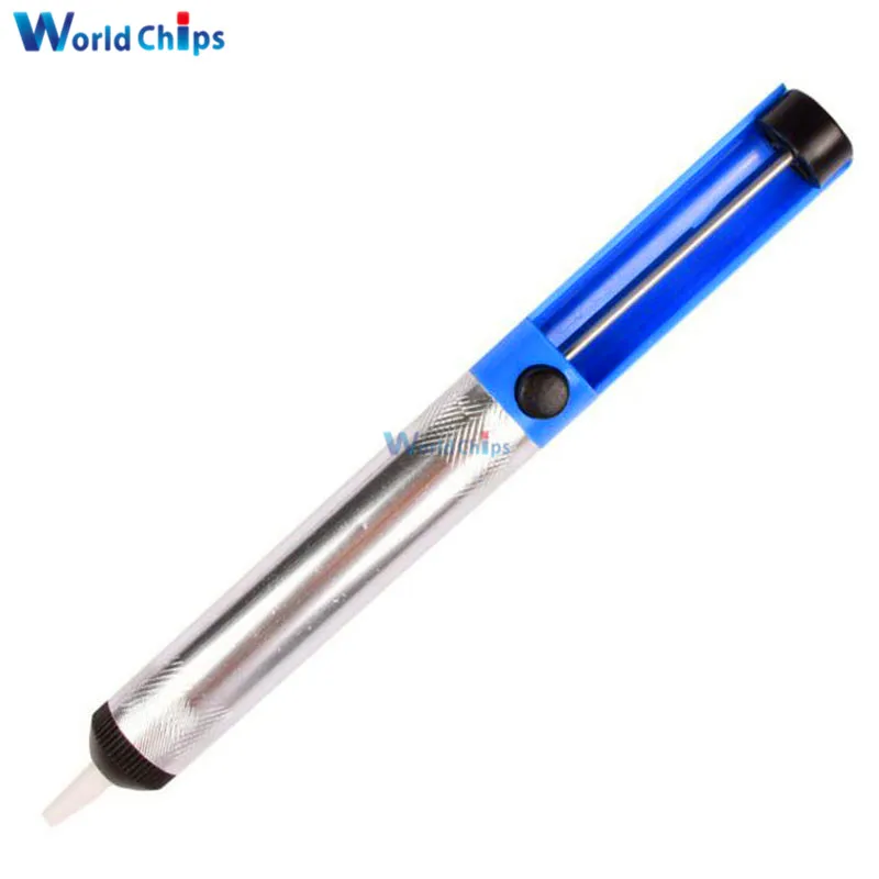 

1Pc Aluminium Solder Sucker Desoldering Pump Tool Removal Device Vacuum Soldering Iron Desolder