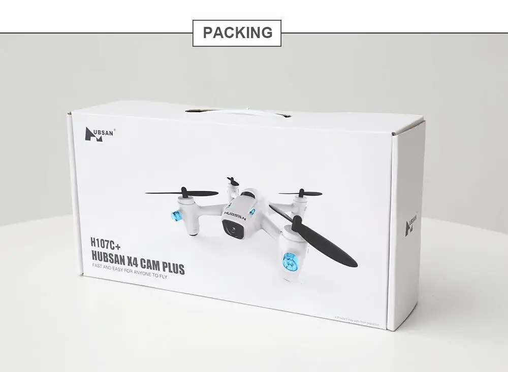 Hubsan X4 Camera Plus H107C+ 6-axis Gyro RC Quadcopter with 720P Camera RTF 2.4GHz