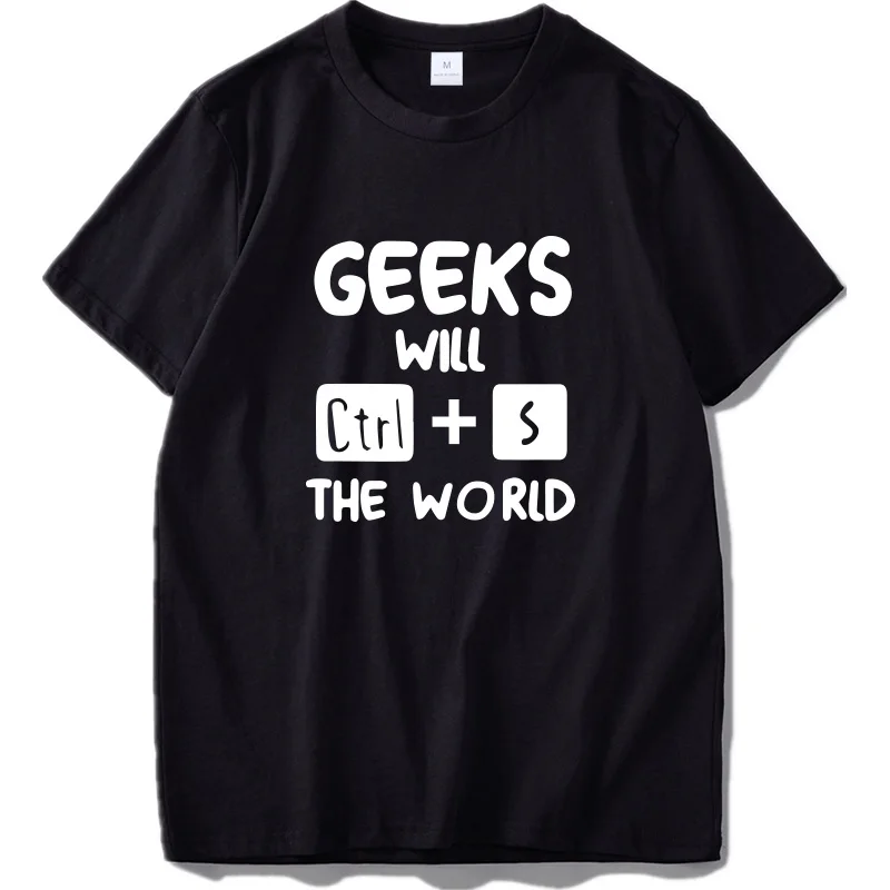  Computer T shirt Why Dont You Just Delete Yourself Funny Keyboard T-shirt Humor Design Cotton Tshir