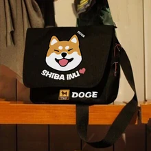 Doge сумка аниме Шиба ину Оксфорд школьные сумки супер качество подарок на день рождения