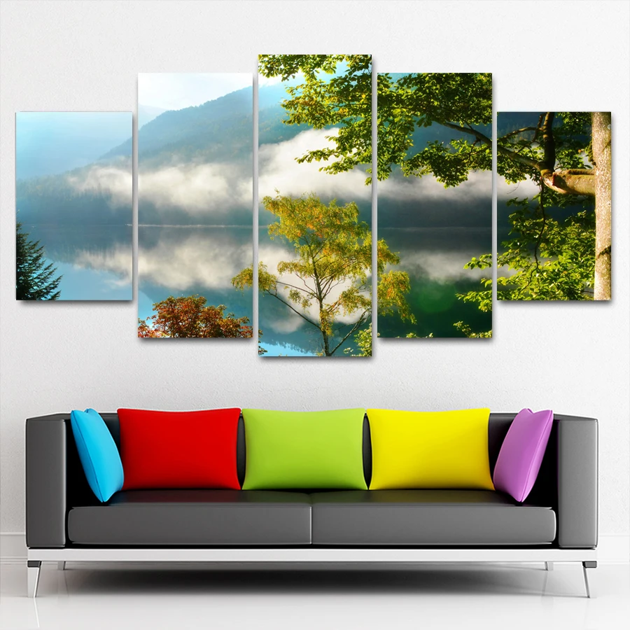 Modern Landscape scenery picture Painting decoration home Wall Art for ...