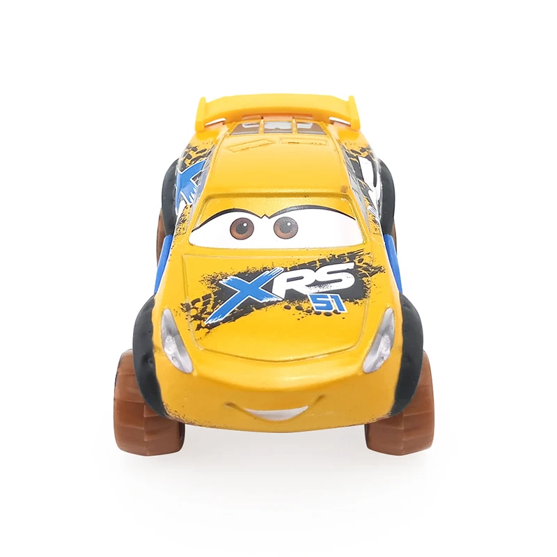 Disney "тачки 3 XRS знакомства Cruz Ramirez 1:55 Diecast металлические Игрушечная машина из сплава модель свободного покроя Подарок на Рождество;