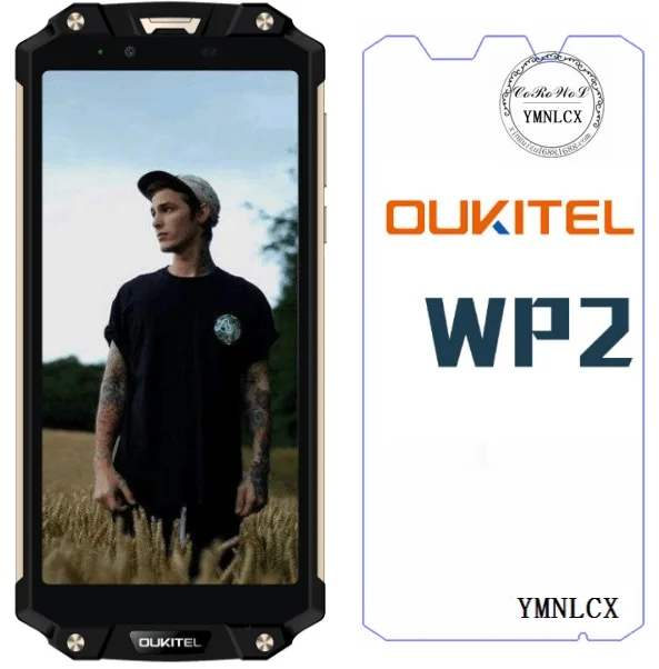 

Tempered Glass For Oukitel WP2 Screen Protector Explosion proof Ultra-thin LCD Front Film For Oukitel WP2 Cover Glass Phone Film