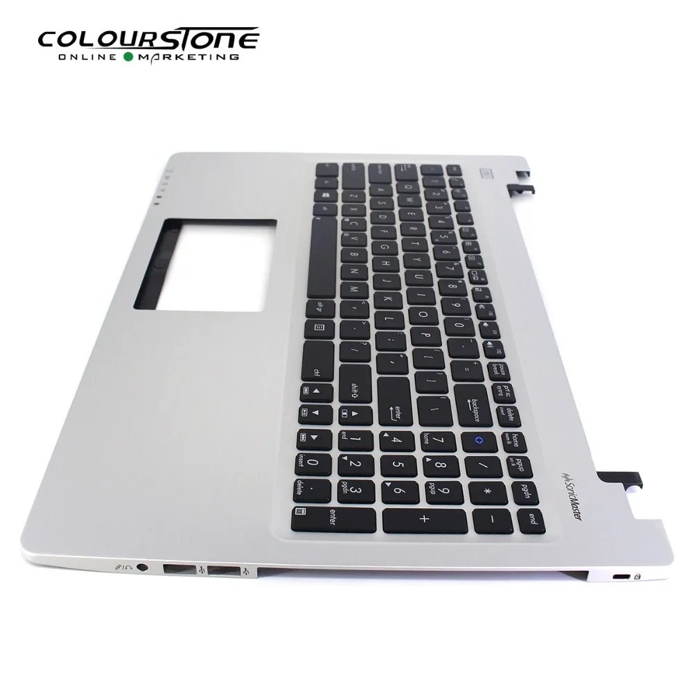 S550 Клавиатура для ноутбука Asus K56CB A56 S56 R505C S550CB K56CM S56C A56C с plamrest topcase Клавиатура для ноутбука английская