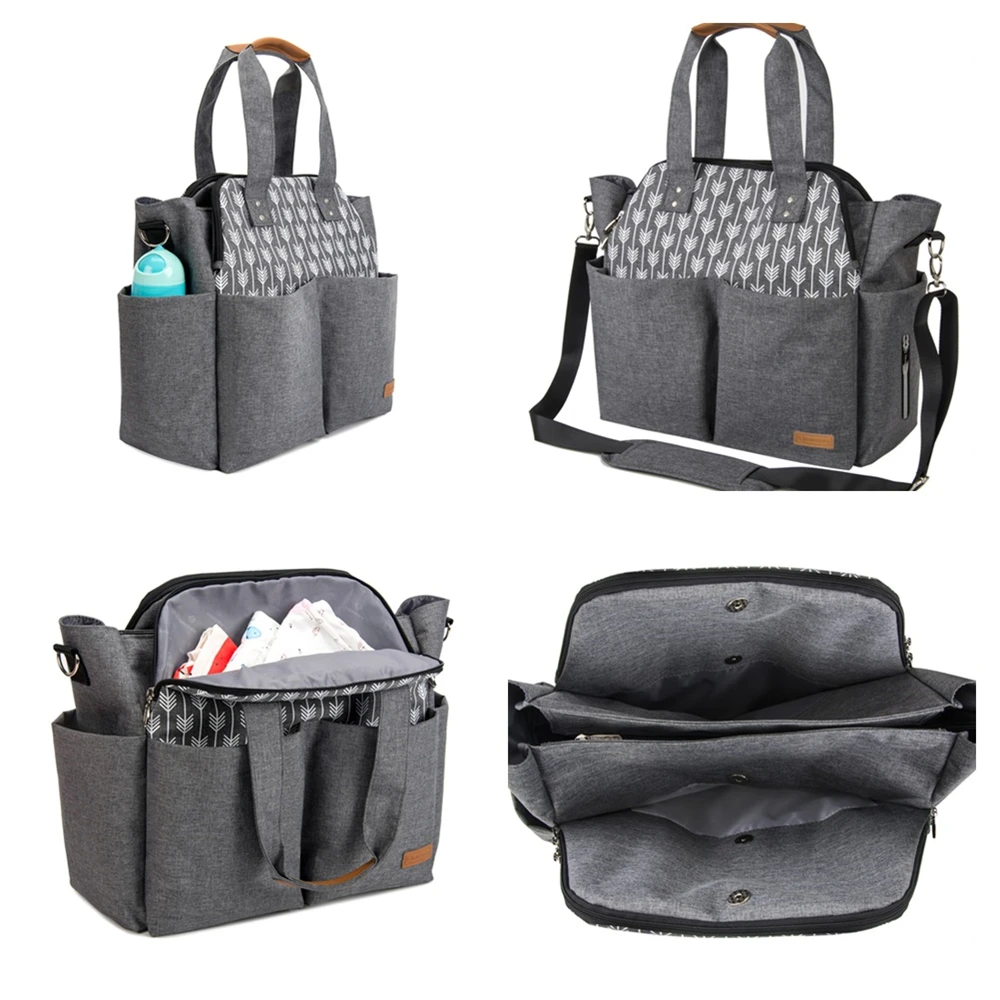 Baby Travel Changing diaper tote fashion mummy maternity nappy bag organizer stroller messenger s hands for moms 2019 New