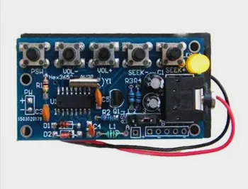 

Free Shipping!!! FM FM Radio Kit / 76~108MHZ Training Kit / DIY Kit (parts)