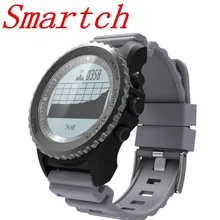 Smartch S968 gps спортивные Смарт-часы IP68 Водонепроницаемые Смарт-часы монитор сердечного ритма сна напоминание о звонке барометр термометр Alti