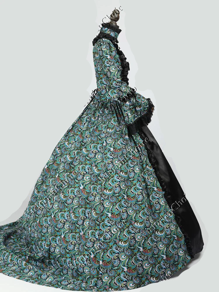 Ренессанс ярмарка Фэнтези сказочное платье со шлейфом бальное платье королева театральная одежда