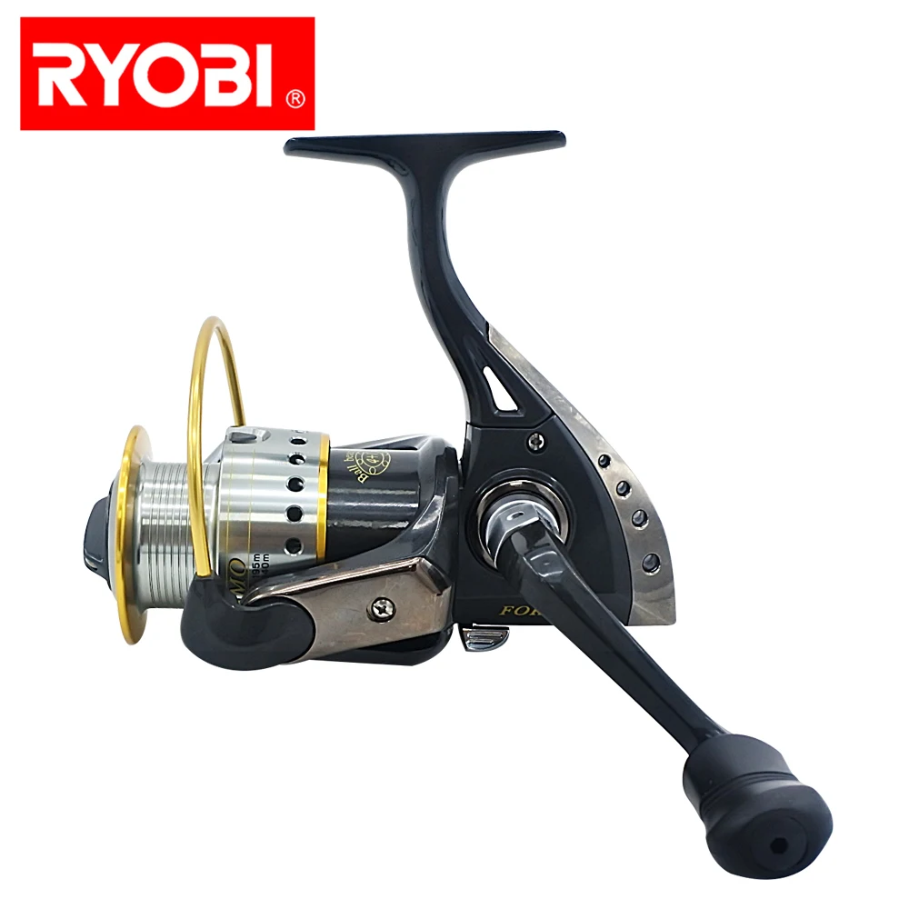 

RYOBI FOKAMO Vi Stronger 1000 2000 3000 4000 6+1 BB Spinning Fishing Reels , Aluminium Bail Arm&CNC Machined Gears, Spare Spool