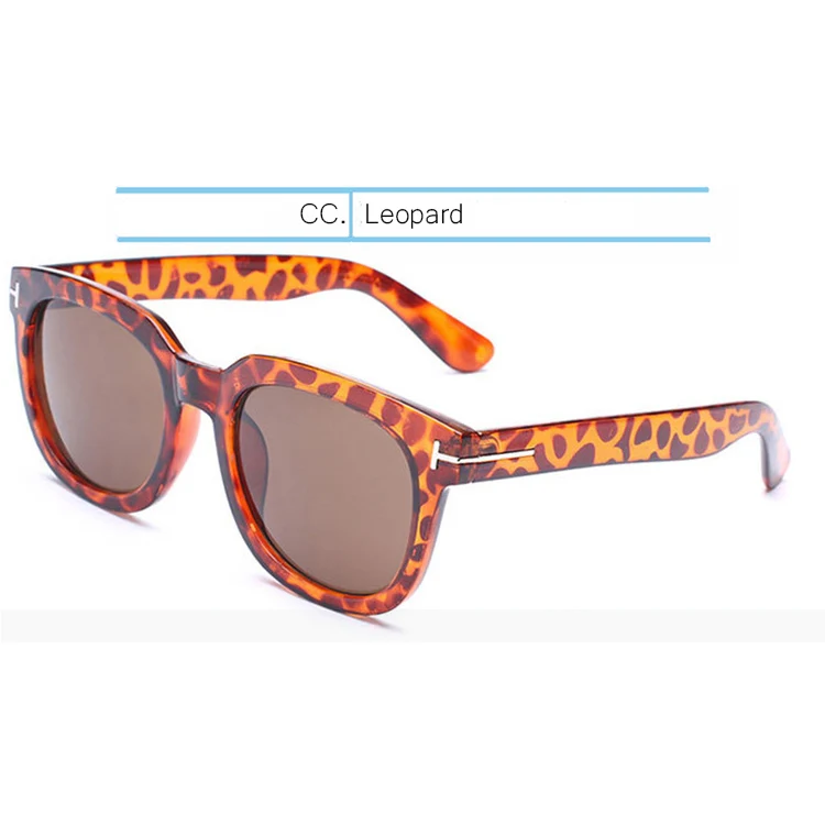 IVSTA TF211 солнцезащитные очки, мужские солнцезащитные очки, женские, негабаритные, большие, Tom, оптическая оправа, фирменный дизайн, стимпанк, солнцезащитные очки, близорукость - Цвет линз: Leopard