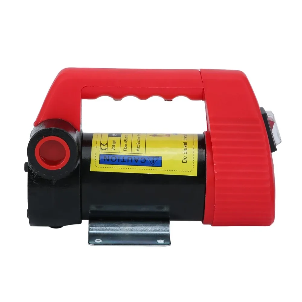 

Powerful 12 Volt DC Portable Fuel Oil Transfer Pump Priming Car Auto Trucks Self Priming Device 45L/Min Power Tool