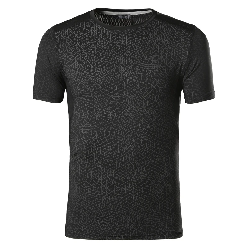 Новое поступление мужская летняя футболка Повседневная быстросохнущая облегающая футболка Топы И Футболки размер s m l xl LSL185(пожалуйста, выберите размер США