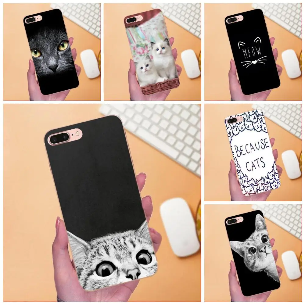 Meow красивое милое одеяло с кошечкой для Samsung Galaxy Note 5 8 9 S3 S4 S5 S6 S7 S8 S9 S10 mini Edge Plus Lite |