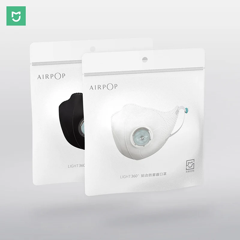 Xiomi Mijia Airpop свет 360 градусов воздушный износ PM2.5 противодымчатая маска