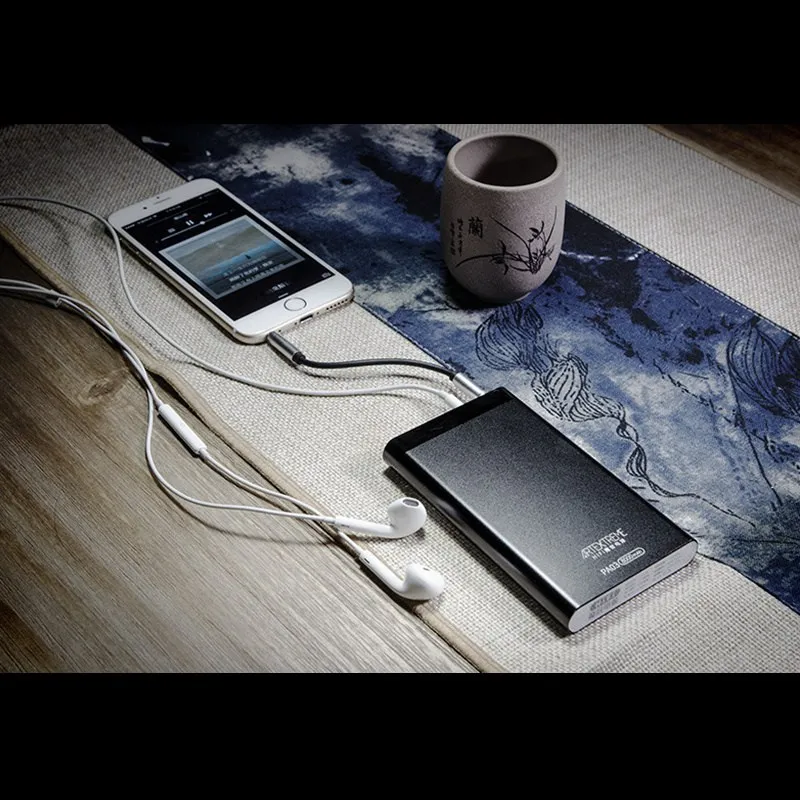 Artextreme PA03 металлический усилитель для наушников 2 в 1 Hi Fi аудио 2.5A быстрая зарядка