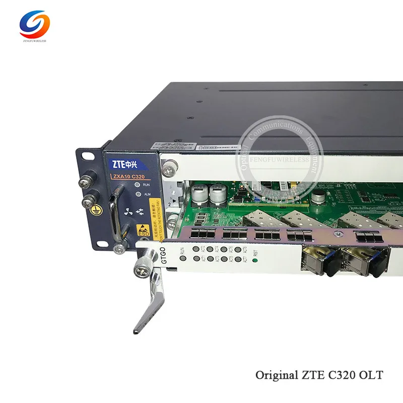 100% оригинальный новый 1000M GPON OLT ZTE C320 SMXA/1 карта * 1 AC + DC PRAM 8 портов GTGO C деловая плата