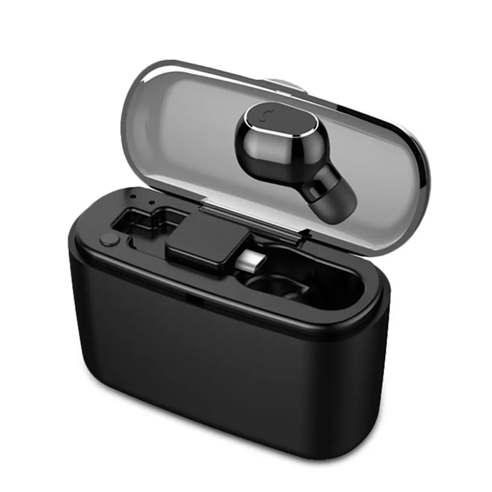 Мини стерео Hearset TWS с зарядным устройством беспроводной Bluetooth басовые наушники