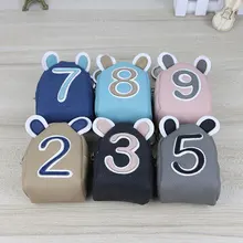 Популярный номер кошелек клатчи, кошельки подарки для детей милые девушки мини-портмоне из искусственной кожи, на молнии, для карт чехол-держатель для ключей AB@ W3