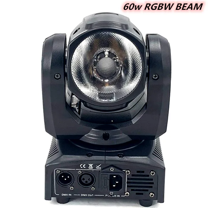 

4pcs/lot 60W rgbw 4in1 wash light beam light mini moving head light stage lights