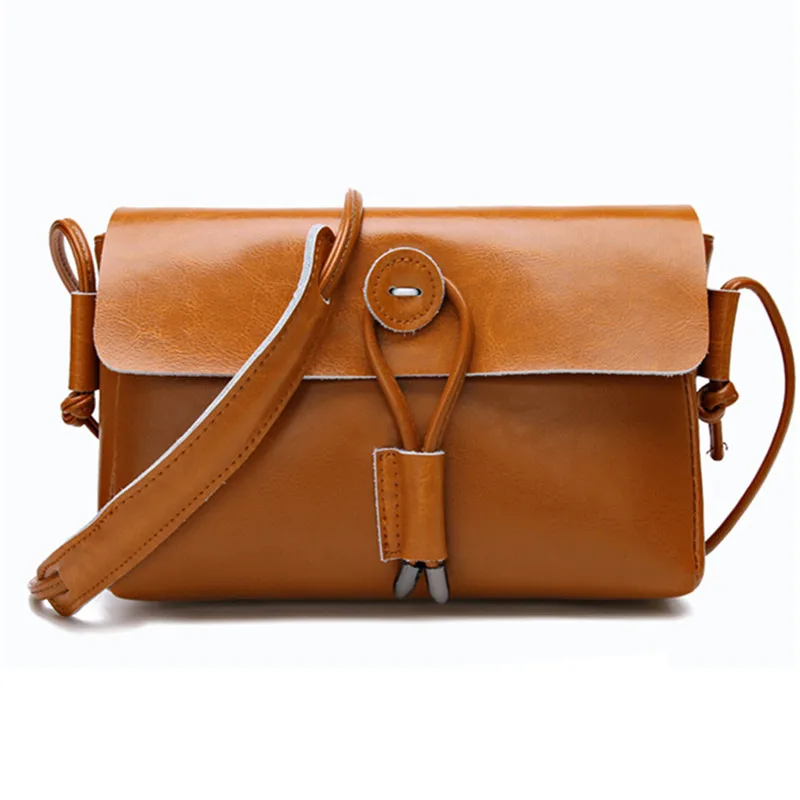 

Fresh Brand designer Real genuine leather women crossbody bags Small Fashion Casual shoulder messenger bags for Young women