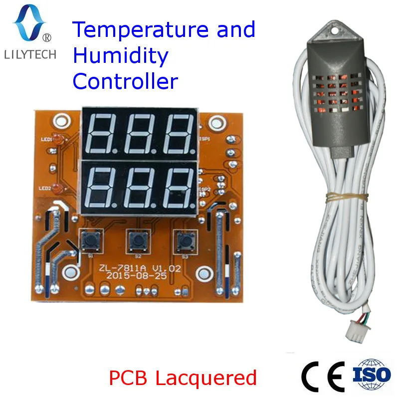 ZL 7811A,12V,temperature and humidity controller for incubator