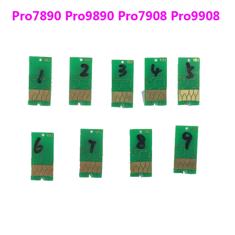 Сбрасываемый чип для картриджей Epson Stylus Pro 700 7890 9890 мл | Компьютеры и офис