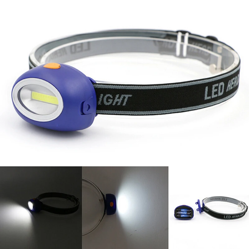Strong Headlamp ABS Led Cree COB Waterproof 3Modeslinternas Frontales Cabeza Head Light Flashlight Hoofdlamp Tool