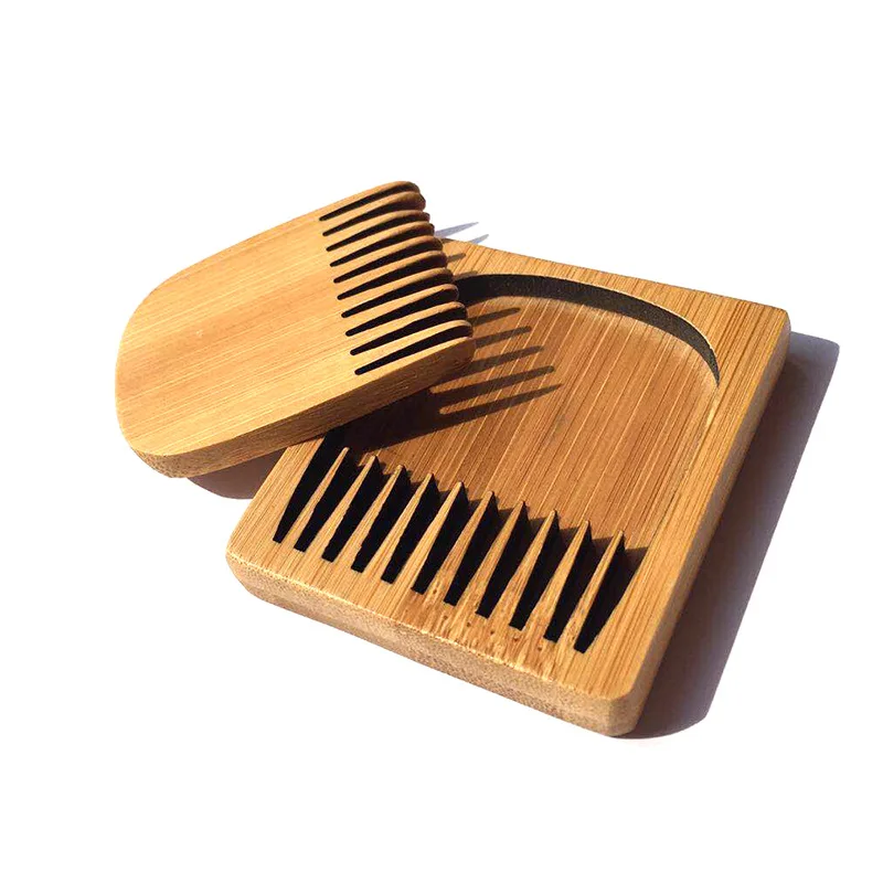 

Hot 1PCS High Quality Beard Shaping Styling Template PLUS Beard Comb All-In-One Tool Comb for hair brush Beard Trim Template