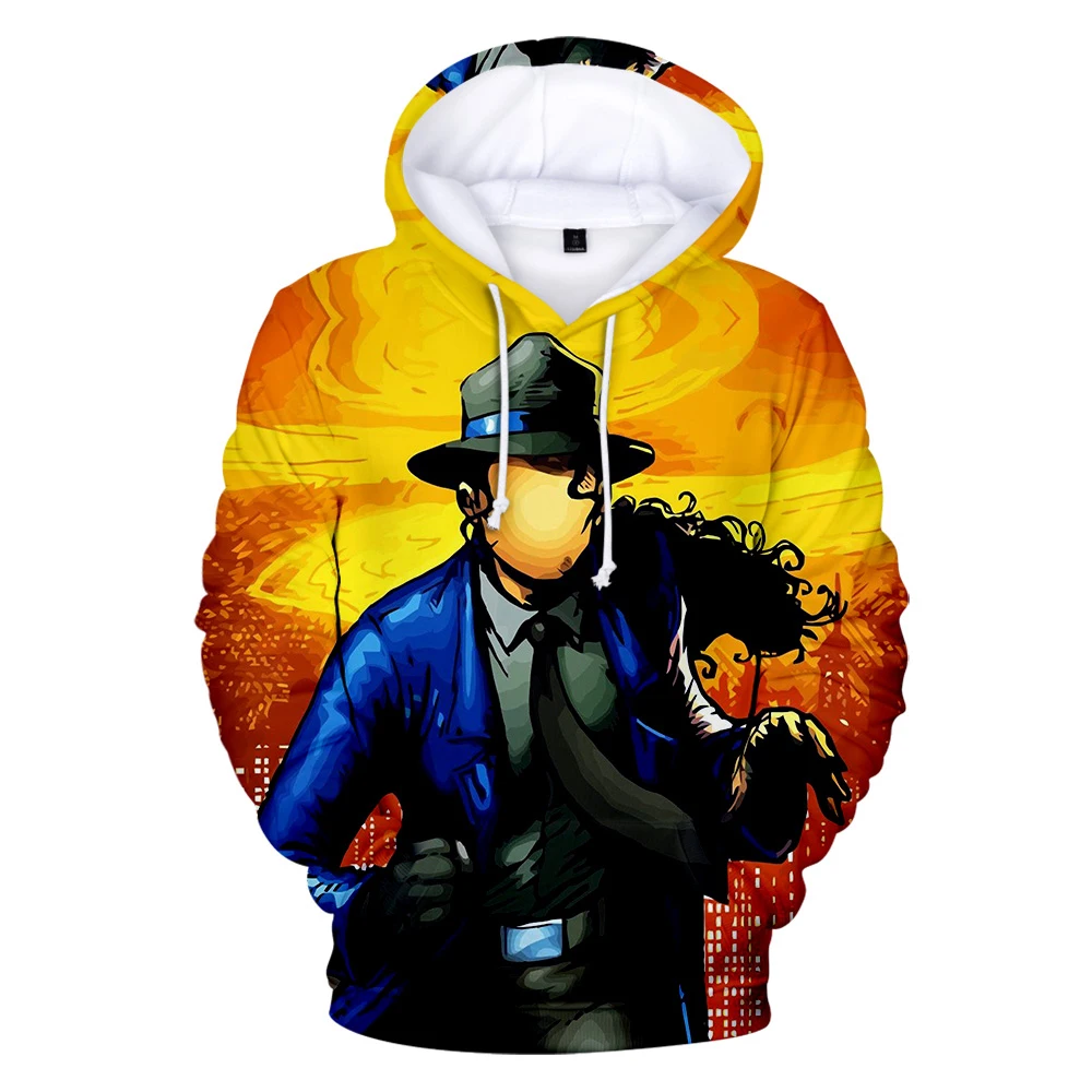 Michael Jackson Hooded Sweatshirt Male pullover Keep warm Hoody Singer Michael Jackson Hip Hop Harajuku Men Streetwear