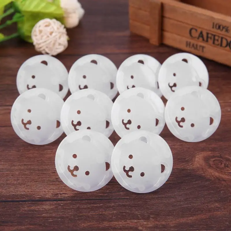

10pcs/set Baby Safety EU Power Socket Cover Electrical Outlet Protection Power Guard Anti Electric Shock Plugs Protector Cover