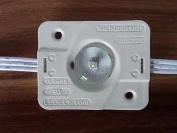 

24v 1.2w 120lm with LENS 175 degrees and Nichia led inside led module for sign box lighting at the backside