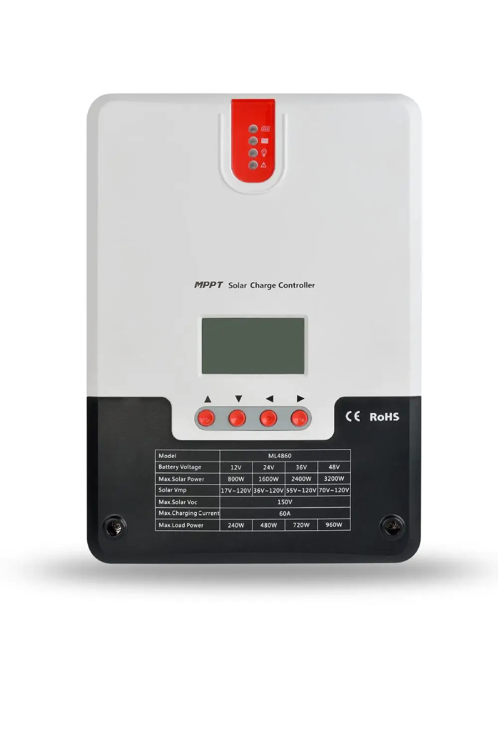 MPPT 20A/30A/40A/60A контроллер солнечного заряда ЖК солнечный регулятор солнечной