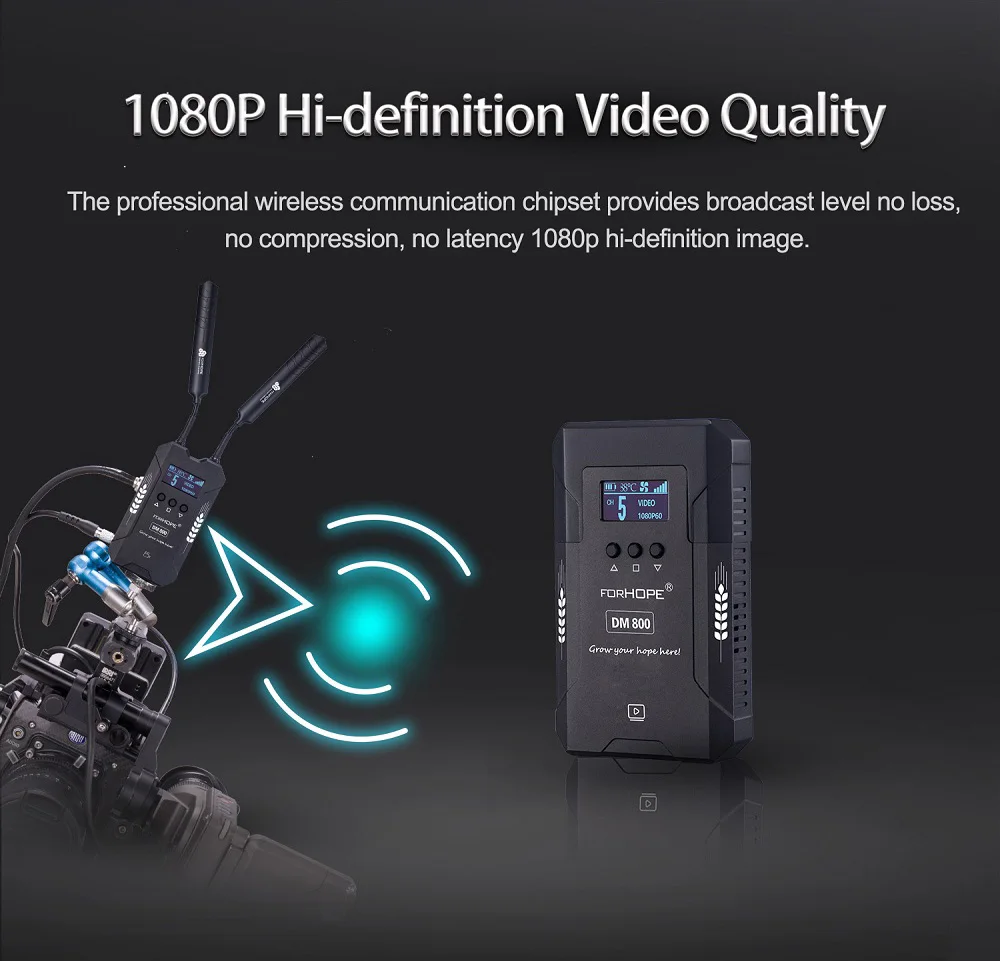 800FT WHDI HD видео Беспроводная система передачи 3g 1080P вещательная камера HDMI SDI передатчик и приемник VS hollyland