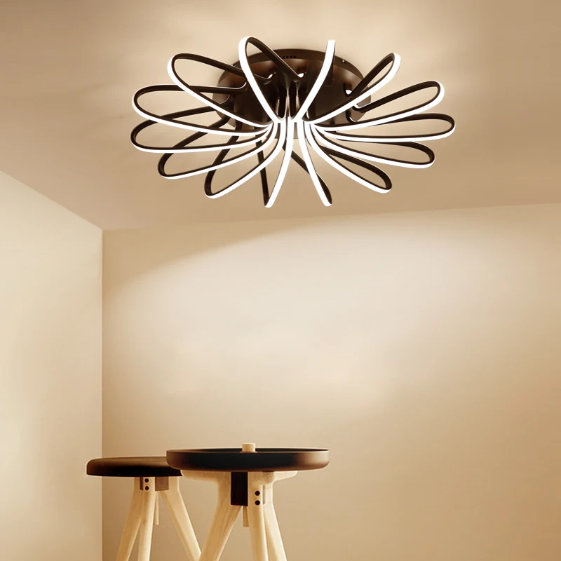 

Fashion aluminum Led Chandeliers For Livingroom Diningroom Lustre Lampadario Modern LED Chandelier Lighting Lamparas De Techo